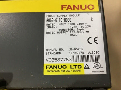 FANUC A06B-6111-H030 SERVO AMPLIFIER - FANUC