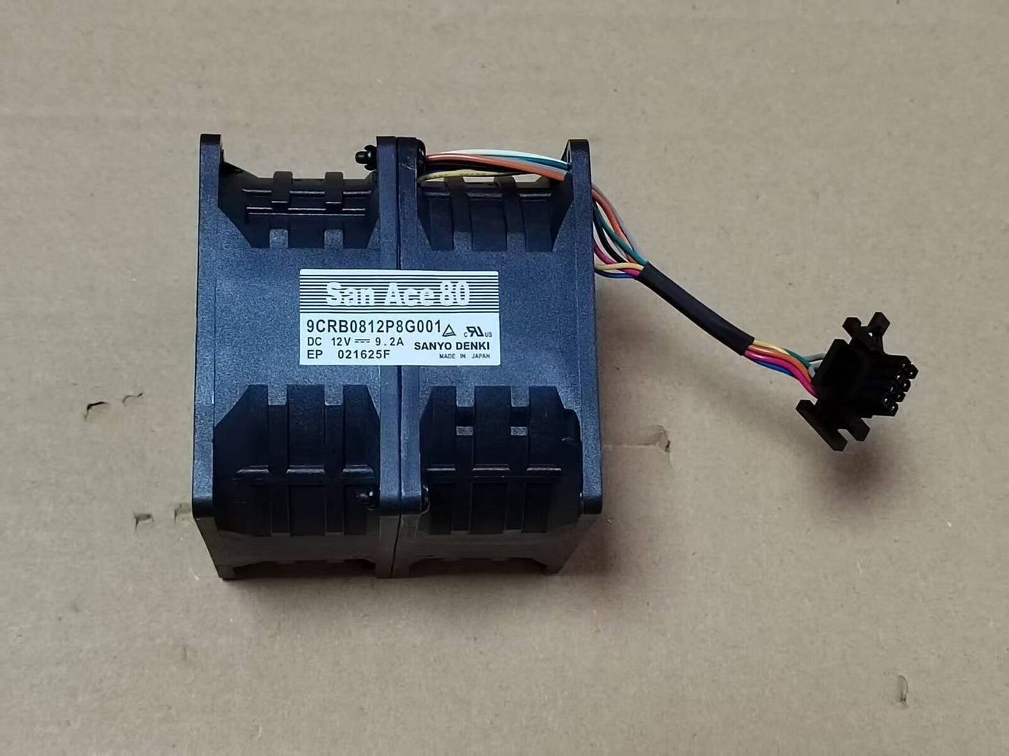 new 1pcs Sanyo 9CRB0812P8G001 12V 9.2A 8080 8CM violence fan