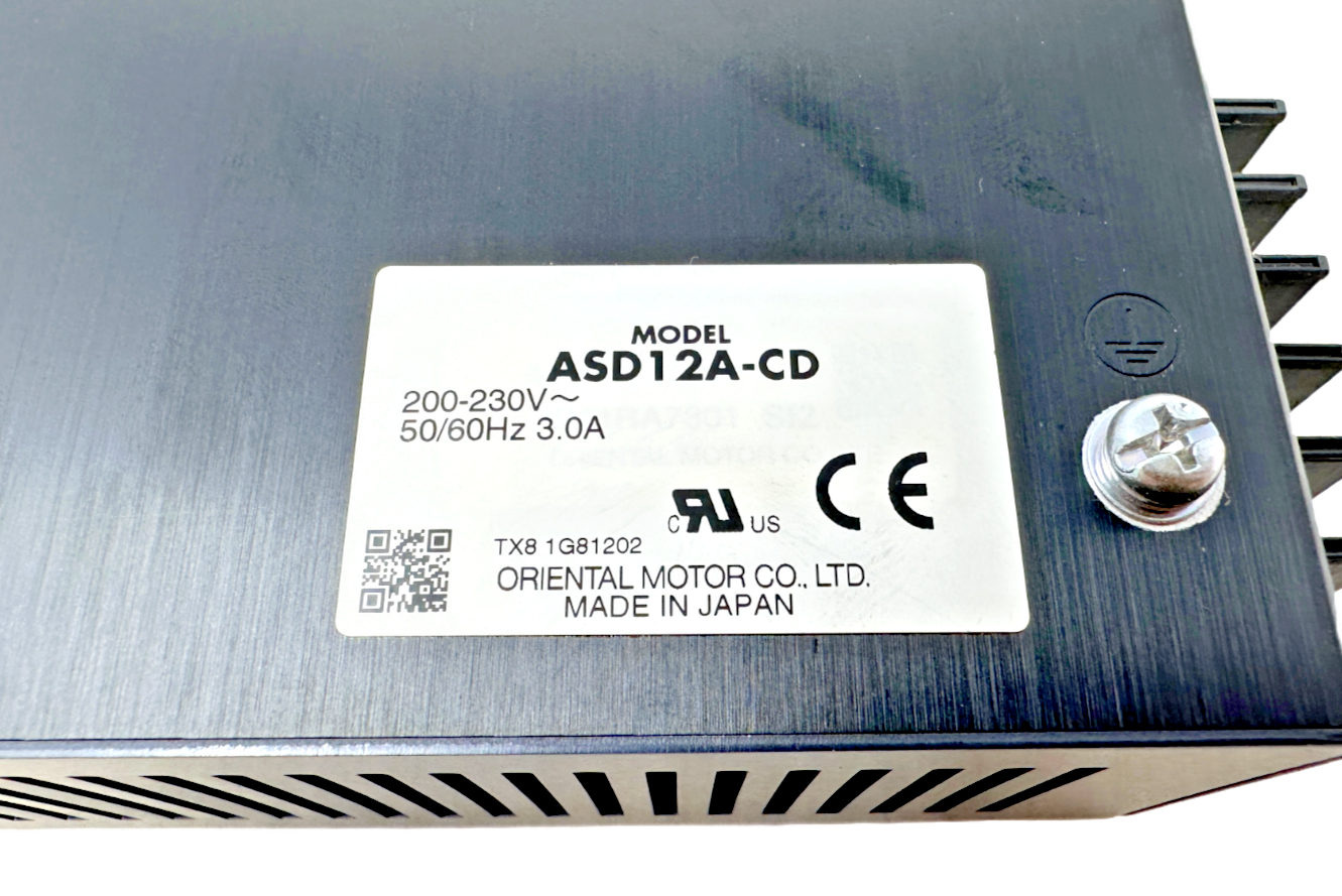 used Oriental Motor Vexta ASD12A-CD Servo Drive - ORIENTAL MOTOR