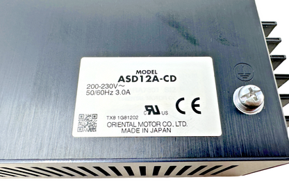 used Oriental Motor Vexta ASD12A-CD Servo Drive - ORIENTAL MOTOR