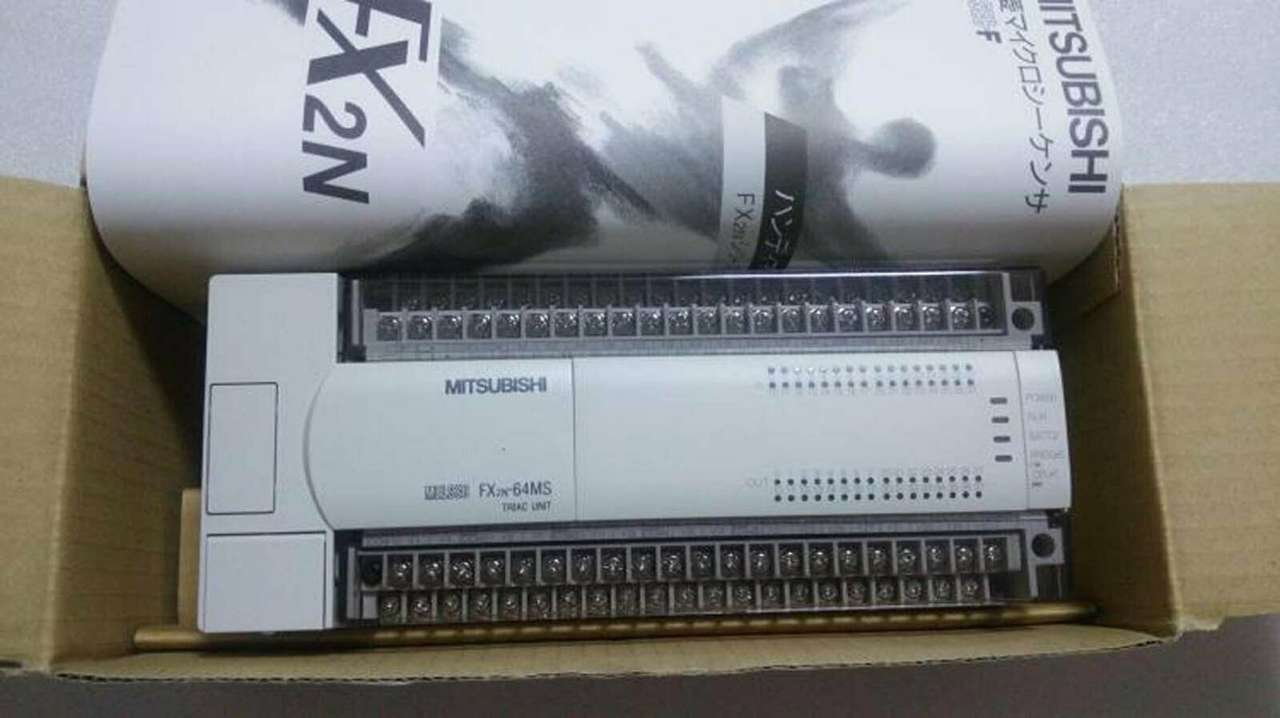 Mitsubishi PLC Relay output FX2N-64MS 1 year warranty - MITSUBISHI
