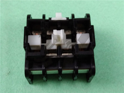 new 1PC Mitsubishi Auxilary Contact Block UN-AX4 UN AX4 2a2b - MITSUBISHI