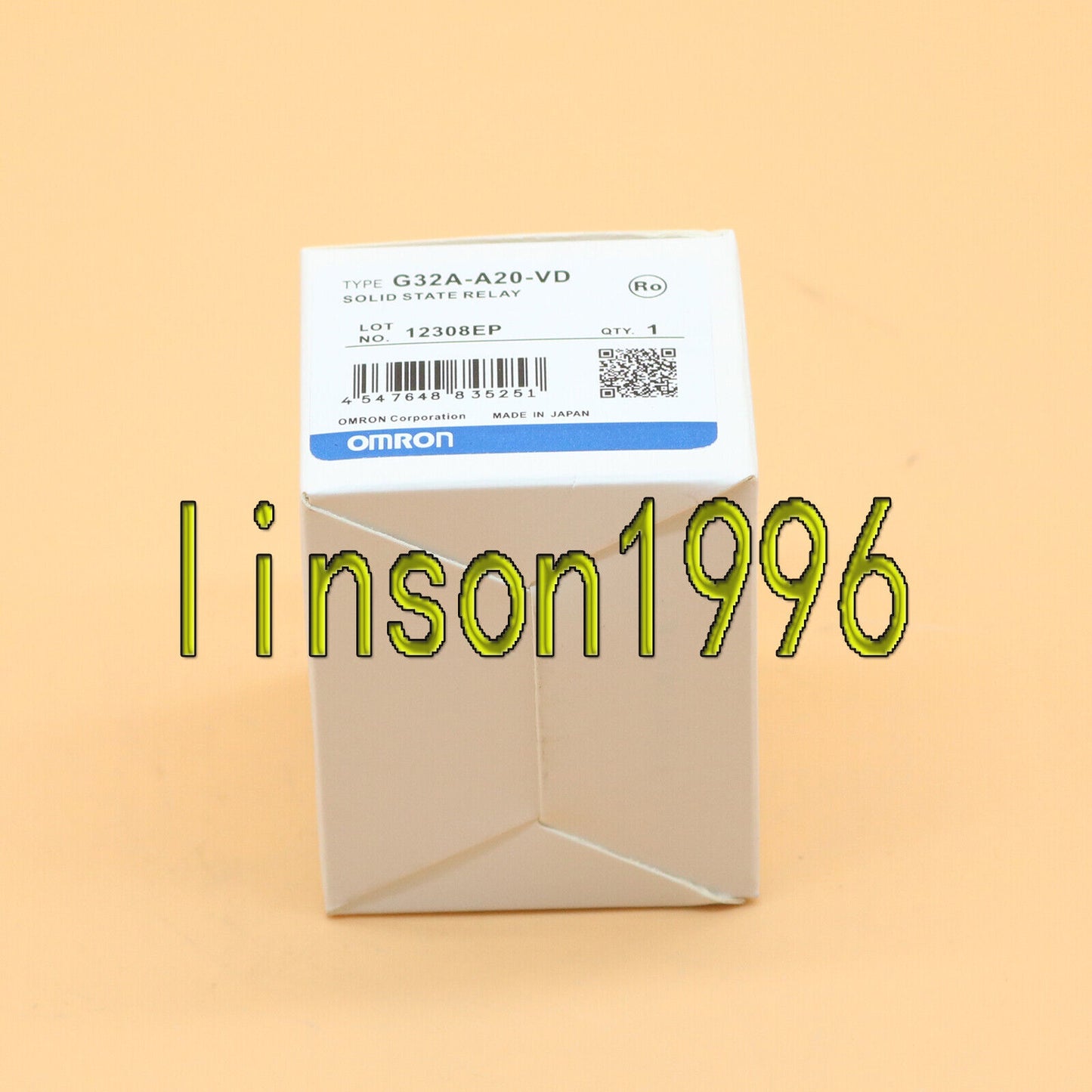 Omron G32A-A20-VD Solid State Relay FAST SHIP - OMRON