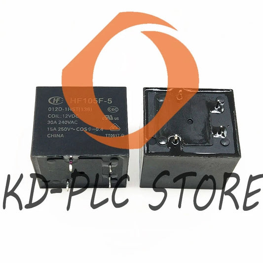 1pc HONGFA HF105F-5-012D-1HST Power Relay 12VDC 4Pin 30A 240VDC