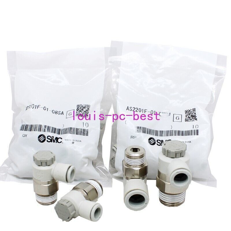 10 PCS/bag SMC AS2201F-01-08SA Speed Control Valve