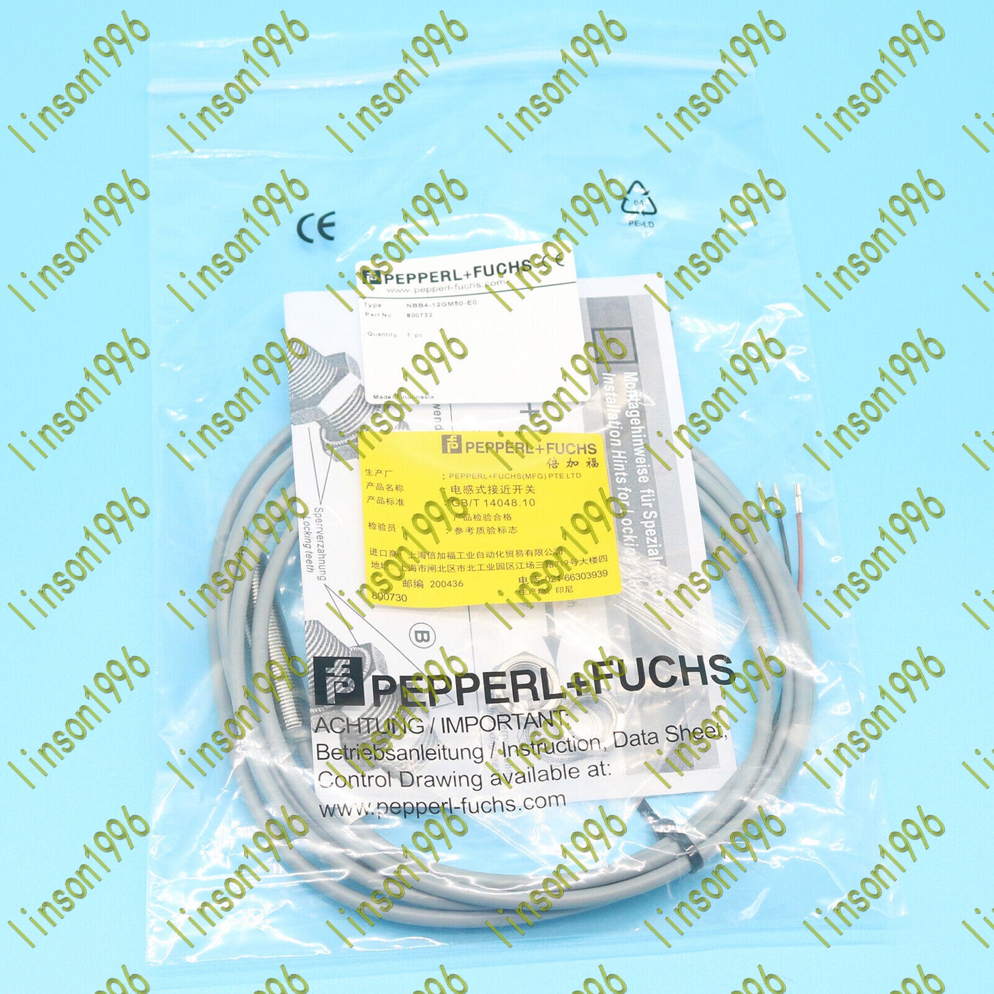 1PC Pepperl+ Fuchs NBB4-12GM50-E0 Proximity Switch – Fast Delivery - FUCHS