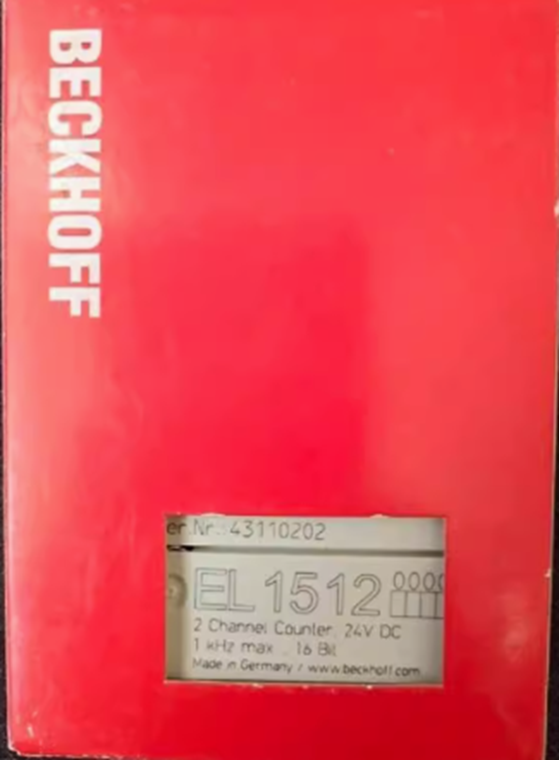BECKHOFF EL1512 PLC Module - BECKHOFF