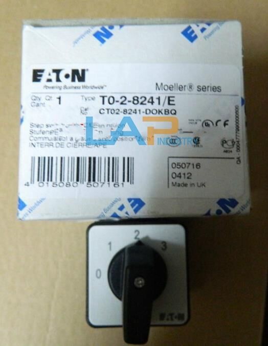 new For EATON MOELLER Switch T0-2-8241/E - EATON MOELLER