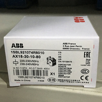 ABB AX18-30-10-80 220V Contactor - ABB