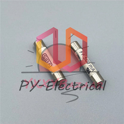 5pcs SIBA FF 500mA 700V 6.3x32mm Fast Acting Ceramic Fuse Links 195100 7012540