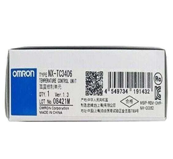 new Omron NX-TC3406 Temperature Control Unit