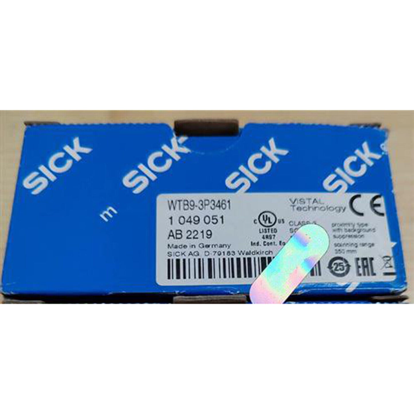 Product Title: WTB9-3P3461 Photoelectric Switch – Reliable Switch for Safety Systems - ONE SICK