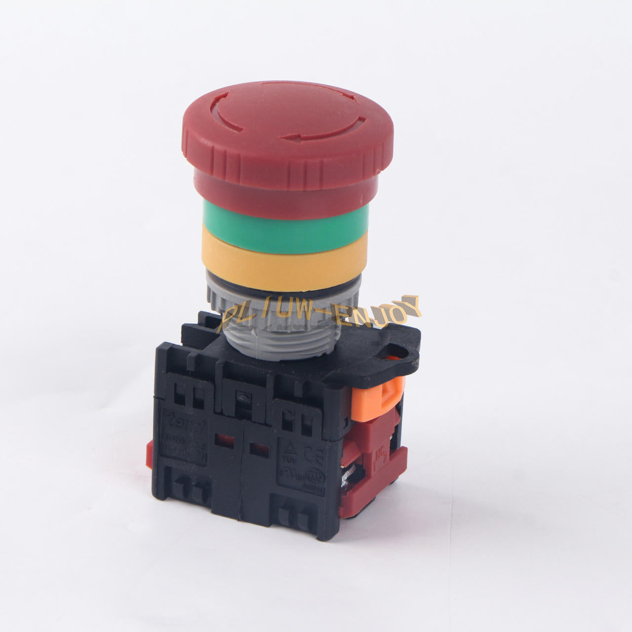 new 1PCS  TEND Emergency stop button switch TN2BKR-2B 22mm