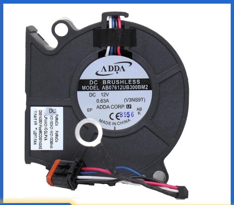 ADDA AB07612UB300BM2 12V 0.63A 7.7CM 4pin Turbo Blower Fan