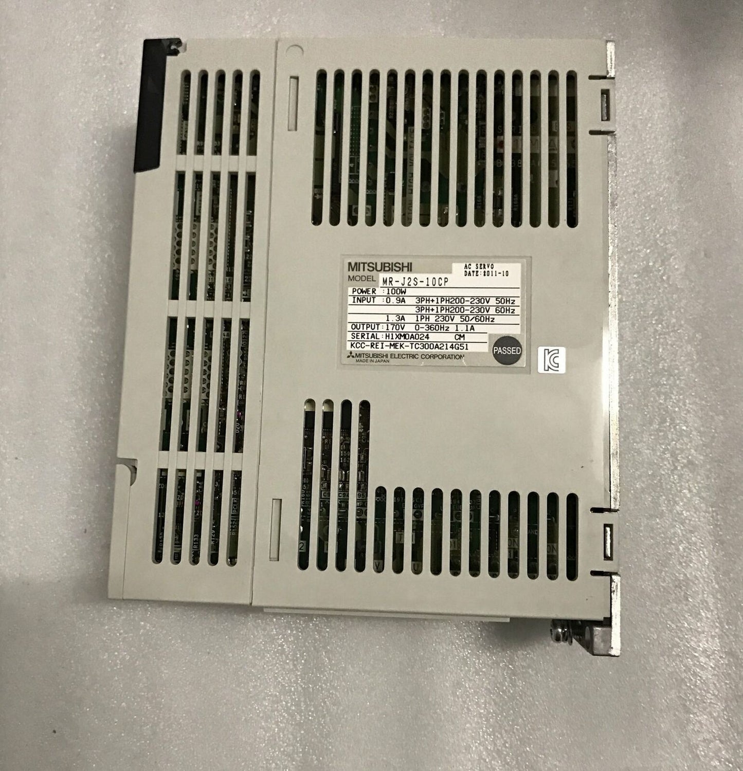 Used Mitsubishi MRJ2S10CP Servo Drive - MITSUBISHI