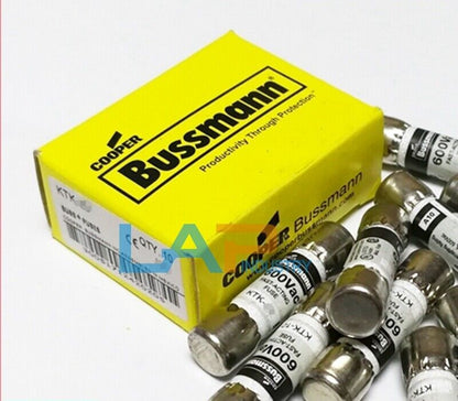 10PCS Bussmann KTK-12 12A 600V Fuses - Reliable Protection - BUSSMANN