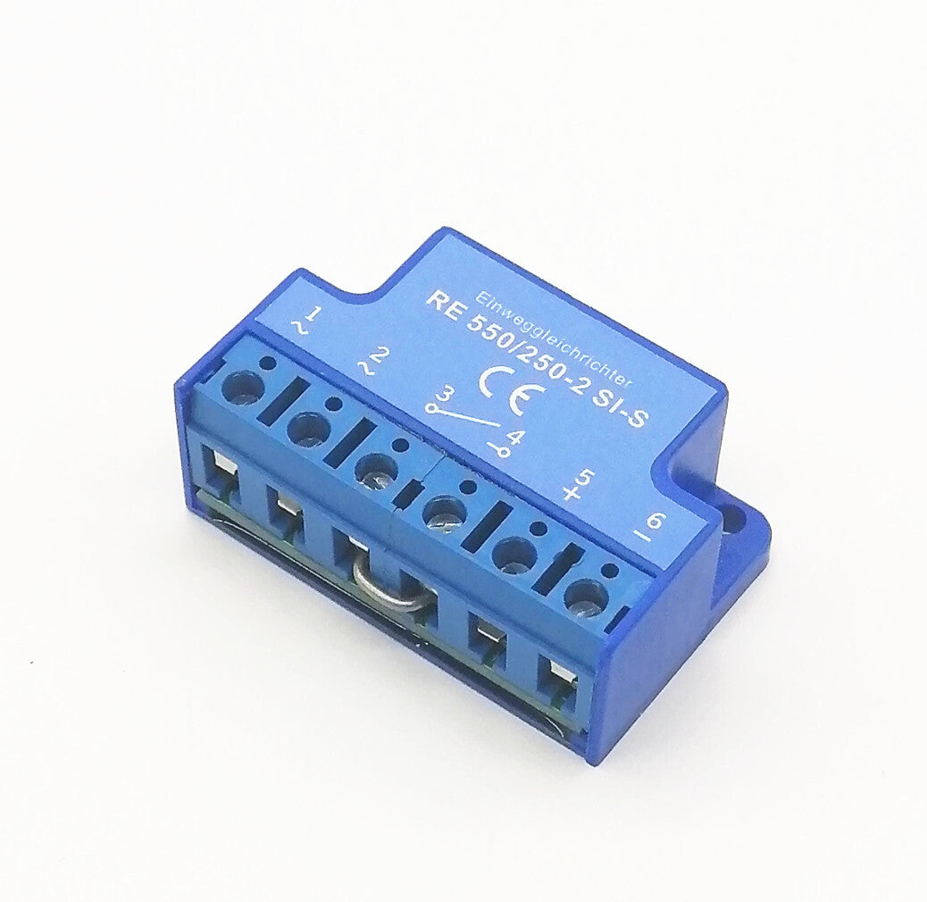 new Einweggleichrichter RE 550/250-2 Si-S ship rectifier