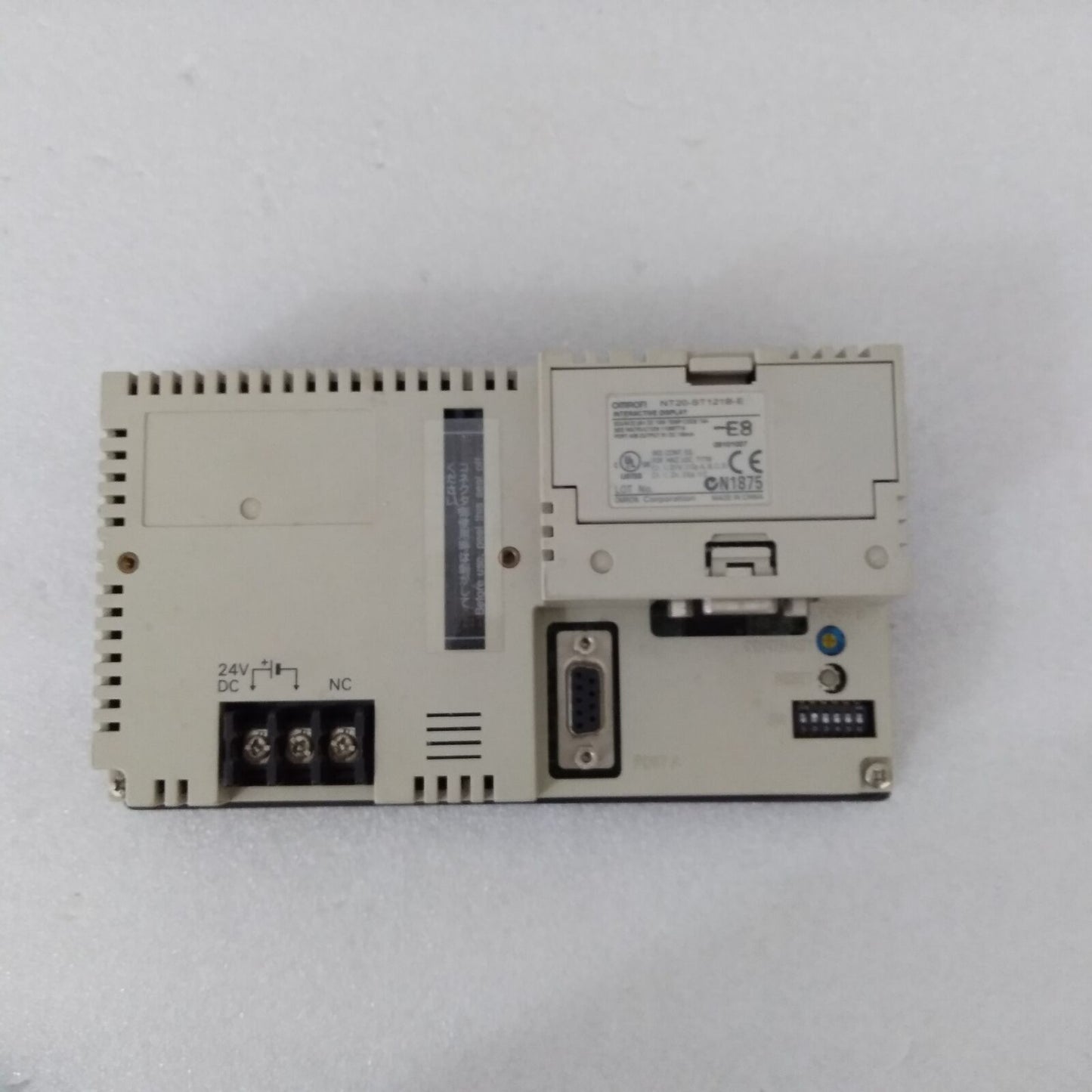 Omron NT20-ST121B-E 24-Hour Warranty Reusable Sent Panel - OMRON