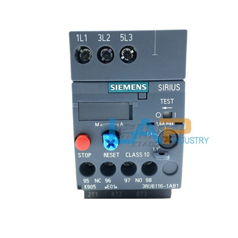 new 1PC FOR SIEMENS Heat overload relay 3RU6116-1AB1 1.1-1.6A