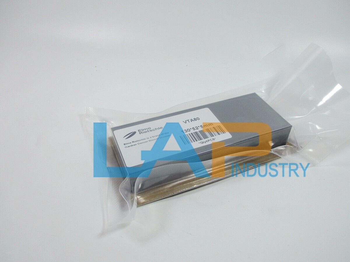 4PCS Carbon Vanes for Rietschle VTA80 - 130mm x 52mm x 5mm - RIETSCHLE