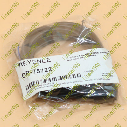 1-PC KEYENCE Sensor Cable OP-75722, Fast Ship - KEYENCE