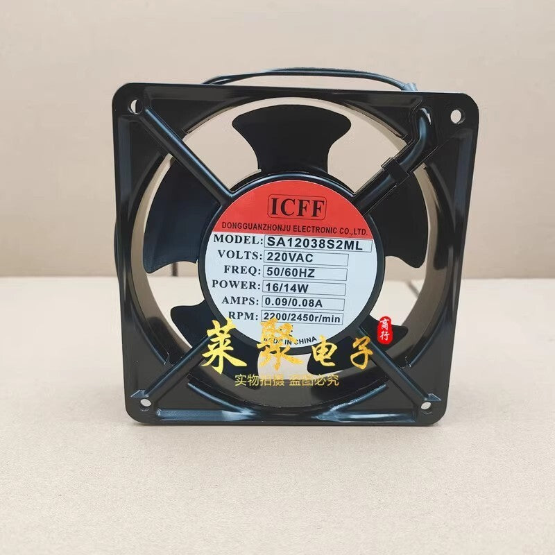 1PCS SA12038S2ML 220VAC 16/14W 0.09/0.08A 12CM Inverter Cooling Fan
