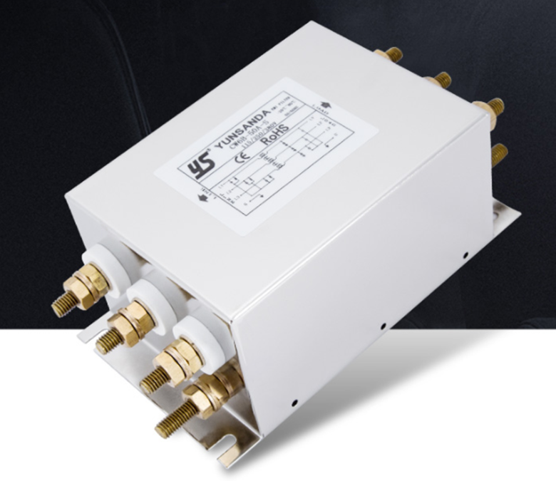 new Three-phase AC Power Filter 380V Inverter EMI High Performance CW6B-50A-S 50A - KOEED