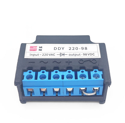 new DERELI DDY 220-98 input 220VAC output 98VDC Half Wave Brake Rectifier