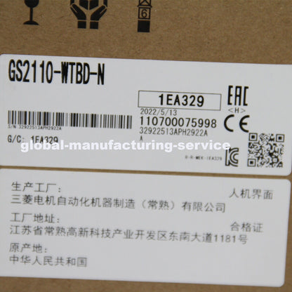 Mitsubishi HMI Panel GS2110WTBDN - MITSUBISHI