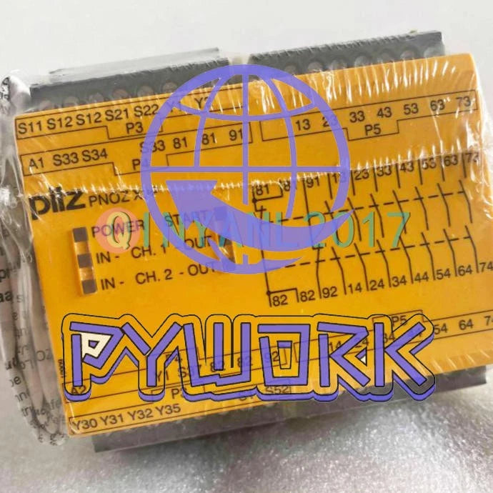 1Pcs PILZ 777609 PNOZ X9P Safety Relay
