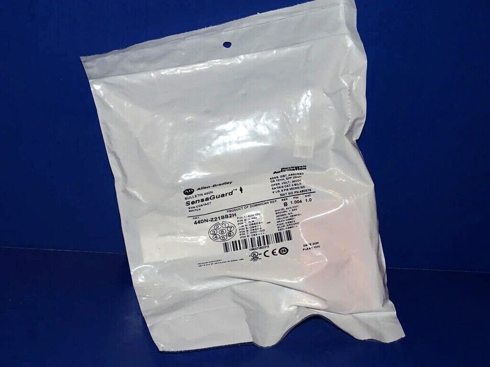 Allen Bradley 440N-Z21SS2H SensaGuard B Non-Contact Switch | SURPLUS SEALED | High-Quality Non-Contact Safety Switch with IP67 Weather Resistance - ALLEN BRADLEY