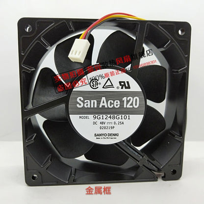 Sanyo 9G1248G101 12cm 48V 0.25A cooling fan