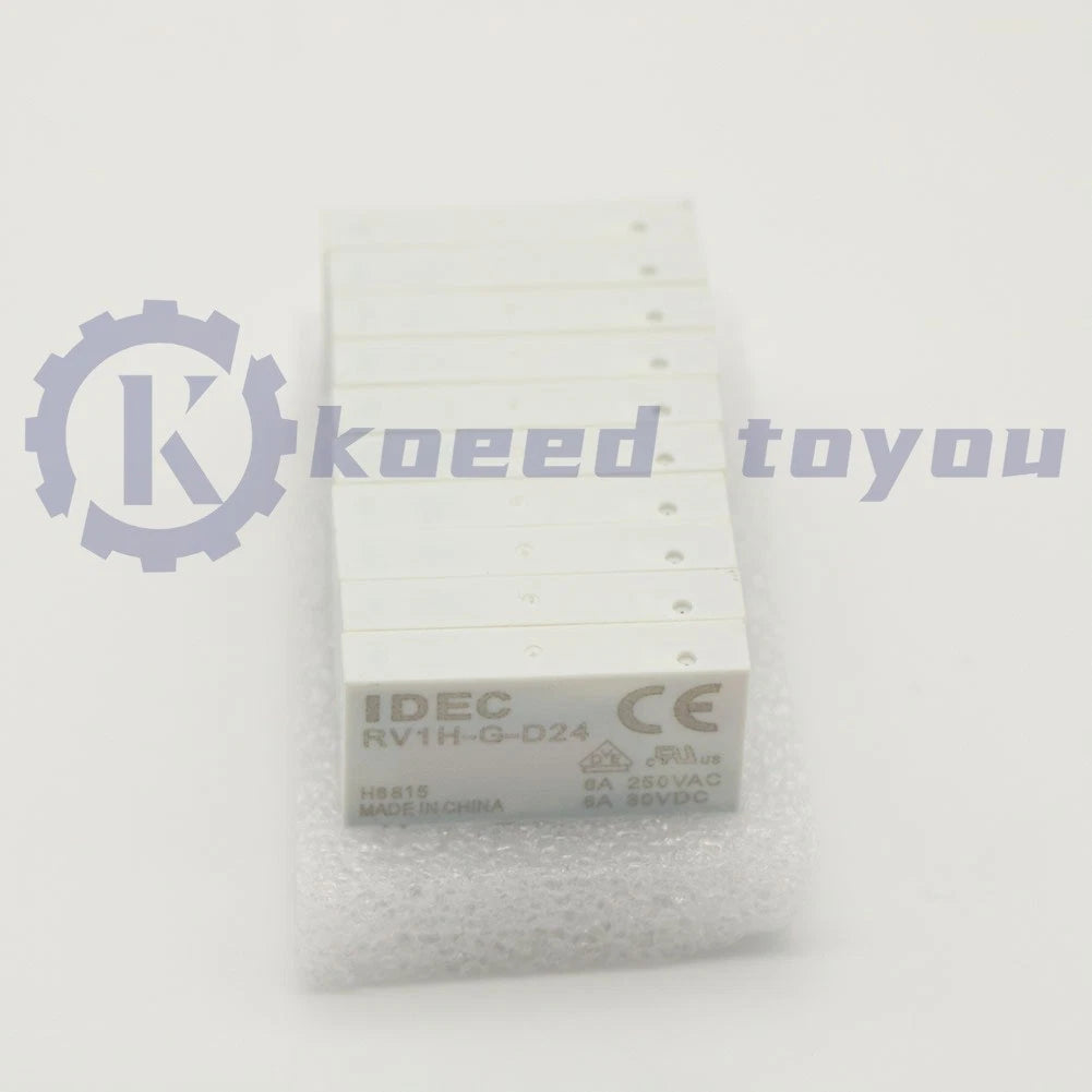 10PCS RV1H-G-D24 Electromechanical Relay 6A 24VDC 5Pins