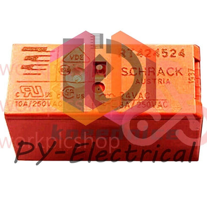 1Pcs TYCO RT424524 24VAC Power Relay 8Pins