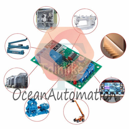 DC 12V LED Display Countdown Timing Timer Delay Turn OFF Relay Switch Module
