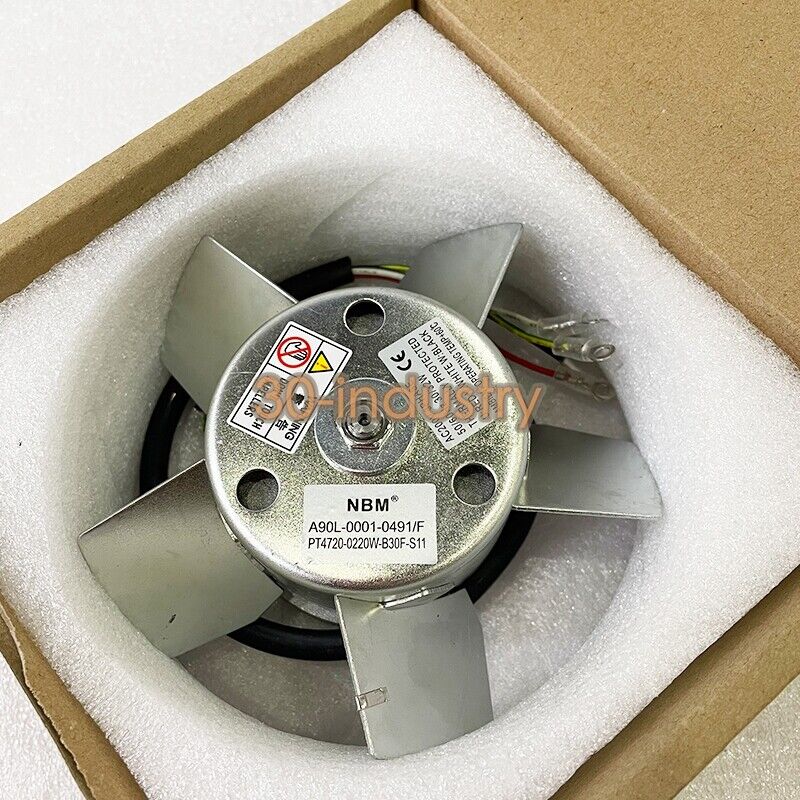 FANUC A90L-0001-0491/F Spindle Motor Fan - Model PT4720-0220W-B30F-S11 - FANUC