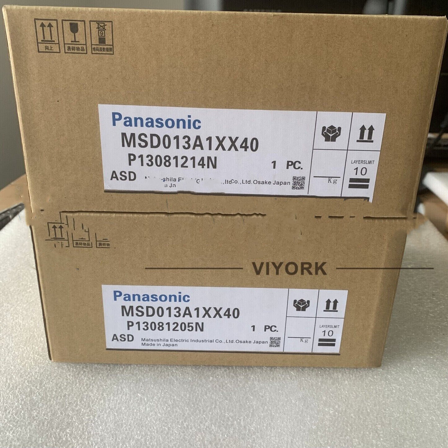 New Panasonic MSD013A1XX AC Servo Motor Drive - High Performance servo control - PANASONIC