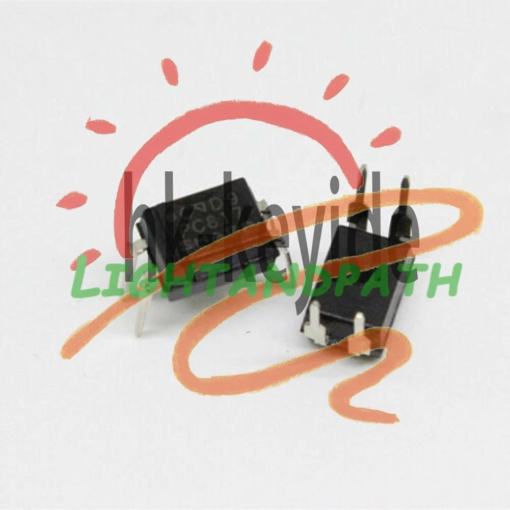 5pcs PC817 EL817C LTV817 PC817-1 80V 20mA OPTOCOUPLER Phototransistor DIP-4~