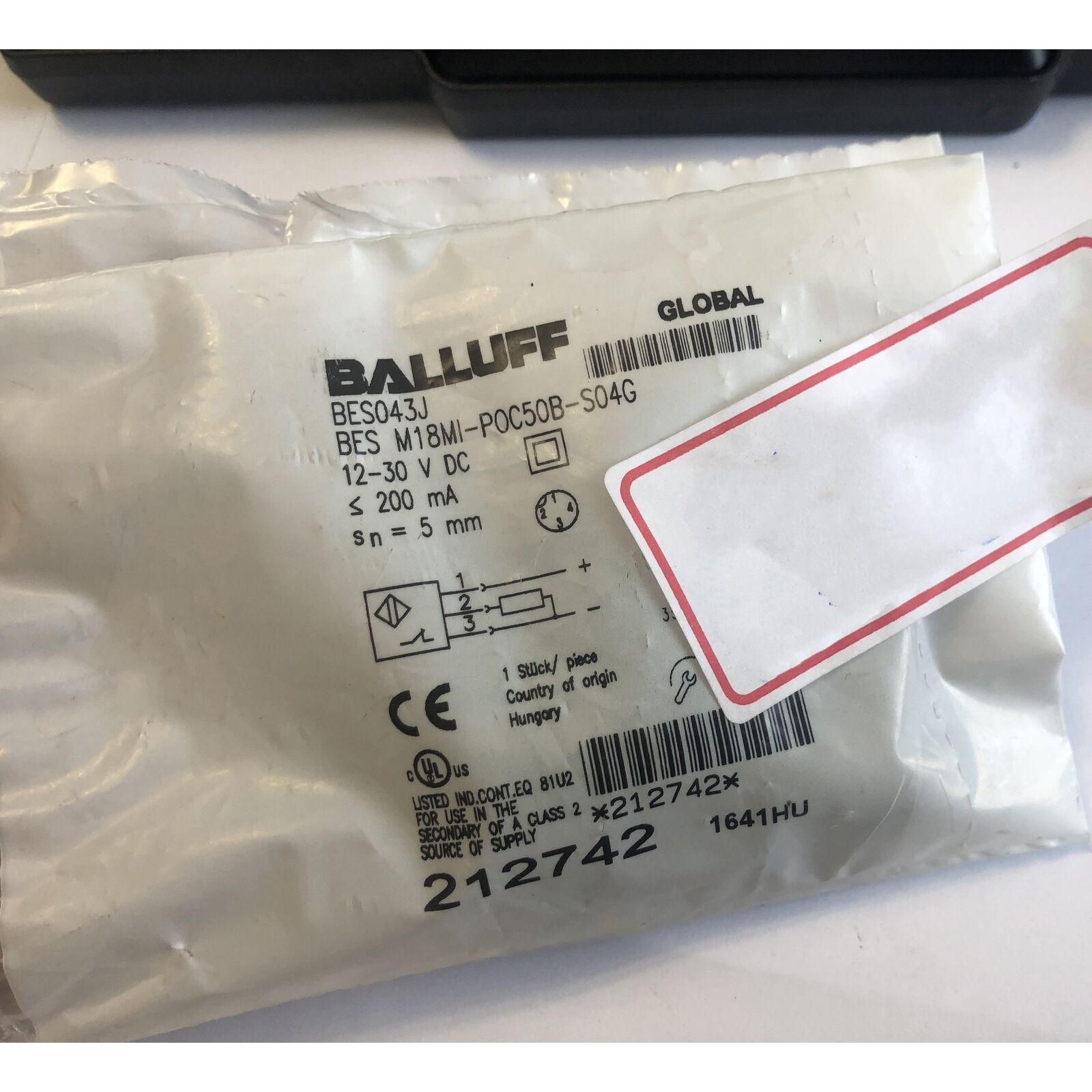 Proximity Switch BES M18MI-POC50B-S04G - BALLUFF