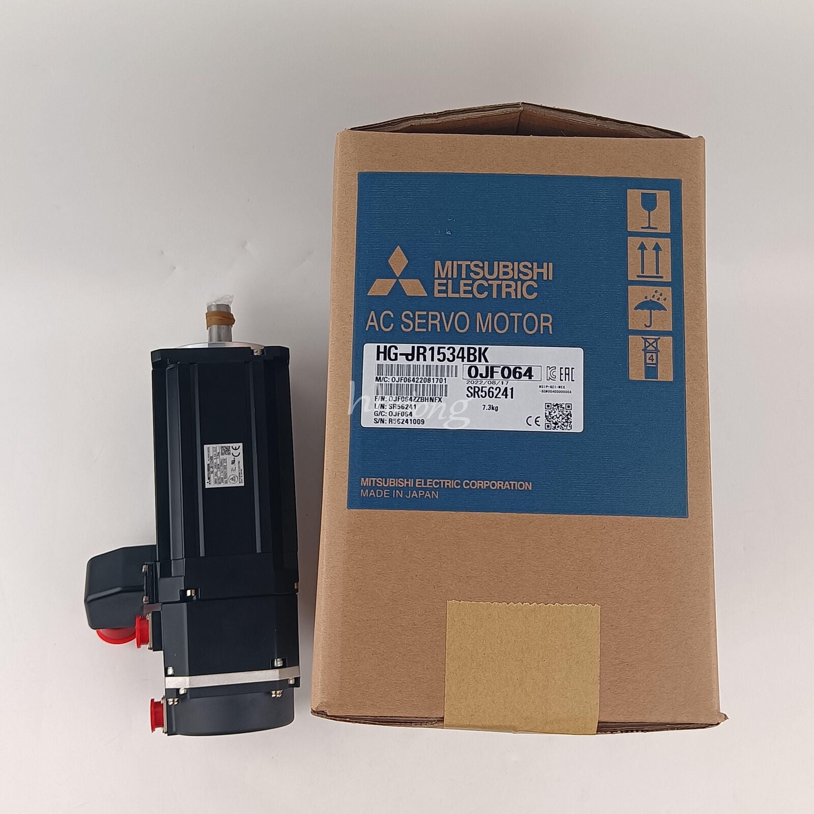 1PCS Mitsubishi servo motor HG-JR1534BK - MITSUBISHI