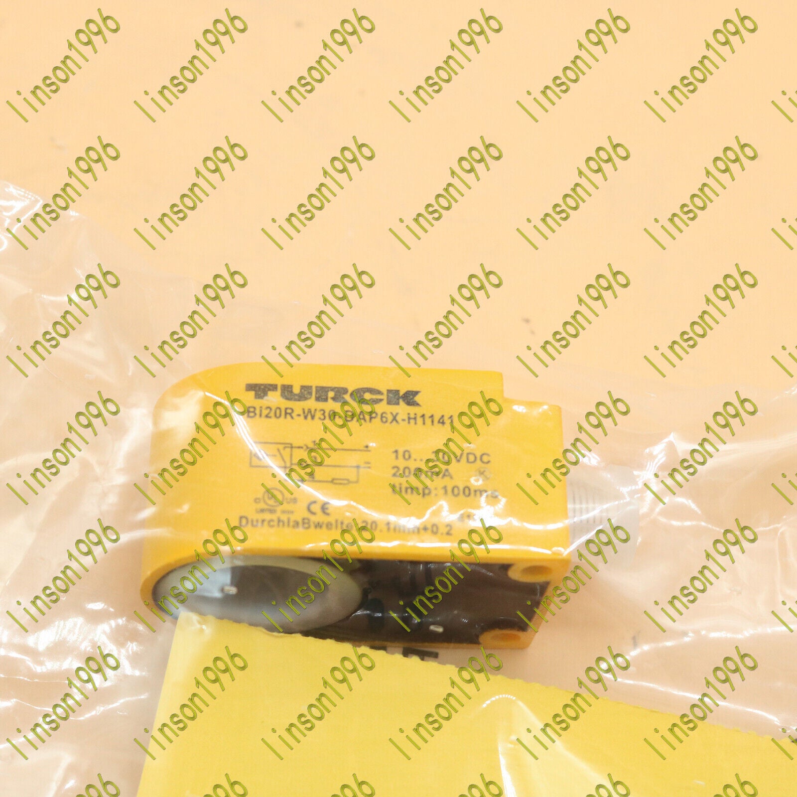 New Turck BI20R-W30-DAP6X-H1141 Proximity Switch Sensor - Smart Distance Measurement Device for Home Automation - TURCK