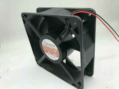 new SUNON Fan KDE2412PMS1-6A DC 24V 6.7W 120*120*38 MM 2 WIre - SUNON