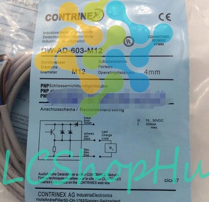 Contrinex sensor DW-AD-603-M12 free shipping