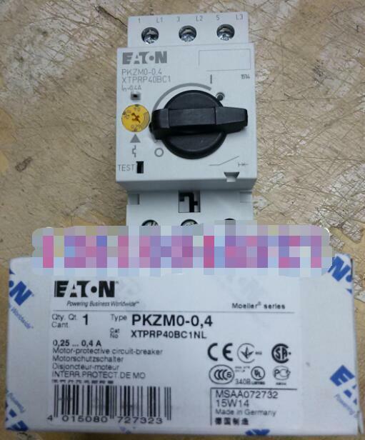 1PCS  Eaton Moeller PKZM0-0.4 XTPRP40BC1NL Circuit Breaker 0.25-0.4A