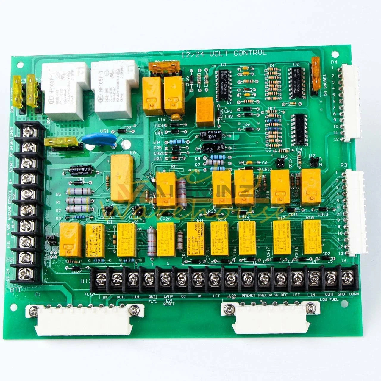 For Onan Control Board Generator Detector Control Board 300-4296 12 Lights 12V