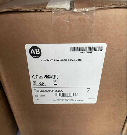 VPL-B0753F-PK14AA Low Inertia AC Servo Motor - Allen Bradley - ALLEN BRADLEY