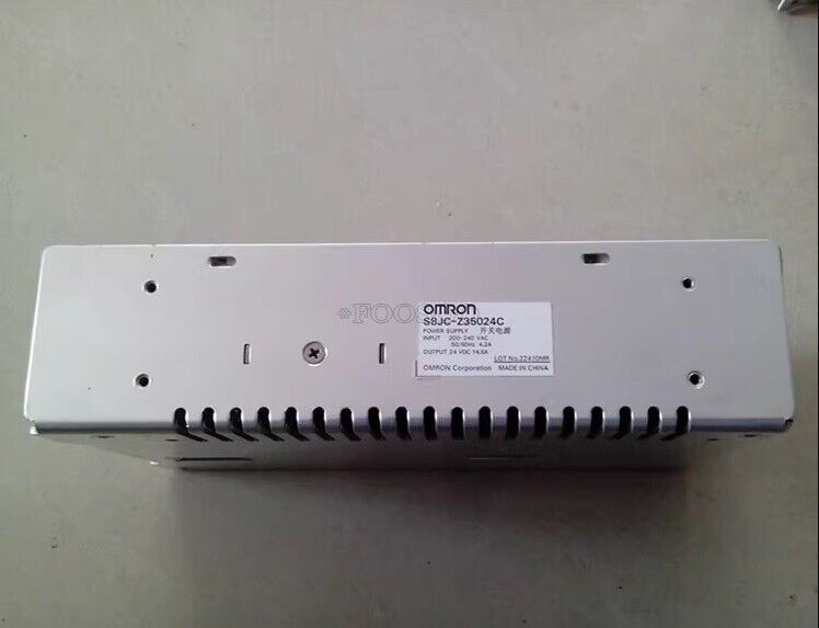 Used Omron Switch Power Supply S8JC-Z35024CD 200-24VAC MW for PLC Industry - OMRON