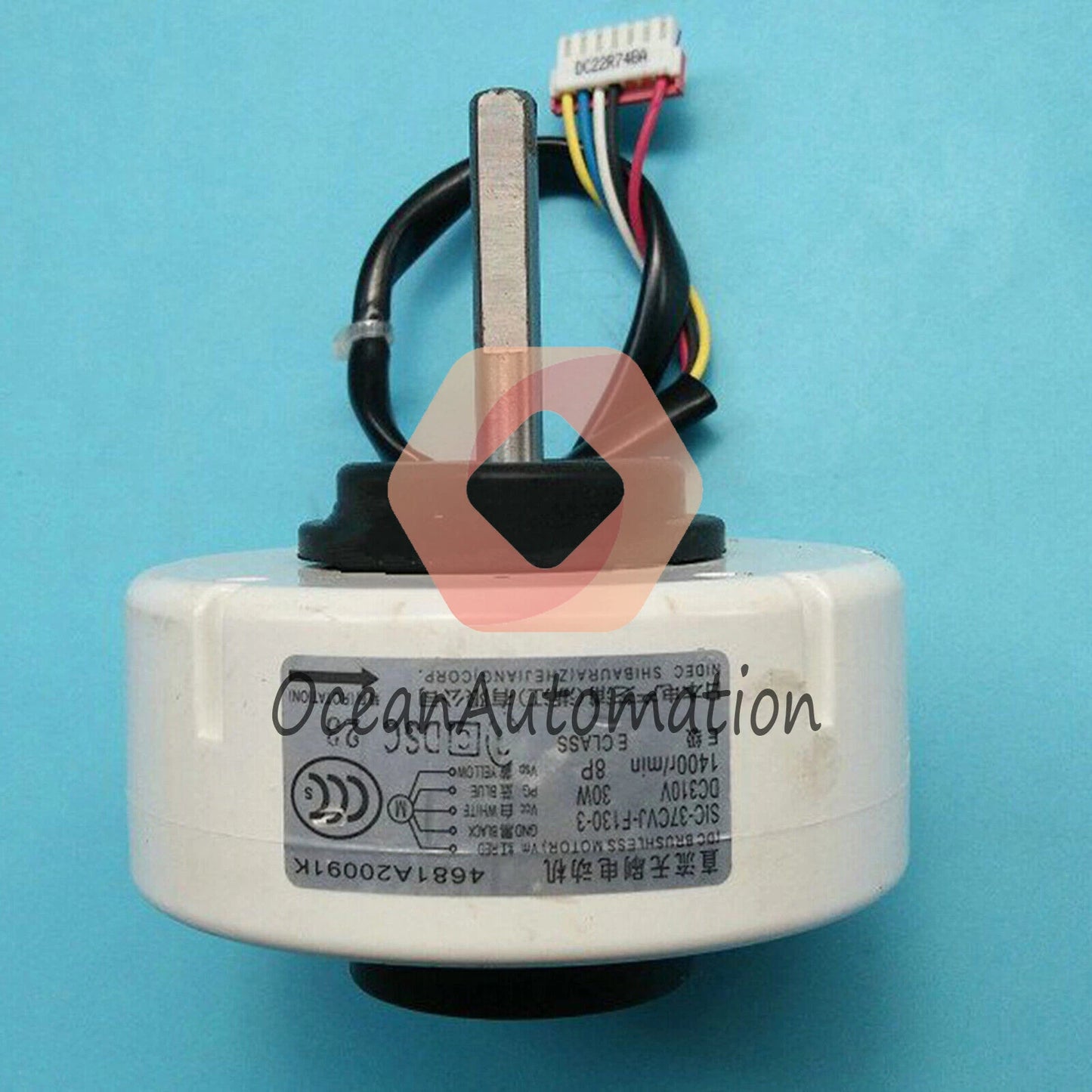 ONE Hitachi DC motor fan SIC-37CVJ-F130-3 Fast Shipping