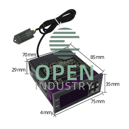 10A SHT2000 Temperature & Humidity Controller Hygrometer Thermostat Sensor