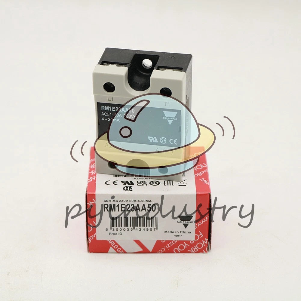 1PCS RM1E23AA50 CARLO GAVAZZI Solid State Relay 50A 230V 4-20mA